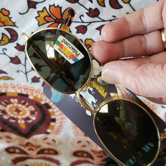 Polar Eyes Polarized Wire Frame Glare Blocking Sunglasses. NWT - Picture 3 of 4